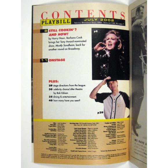 Phantom Playbill 2002 Majestic Theatre Howard McGillin Lisa Vroman Andrew Webber - Picture 2 of 8